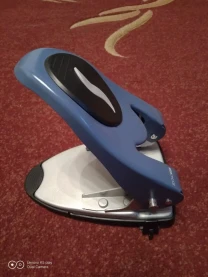 Діркопробивач economix 60 аркушів із лінійкою