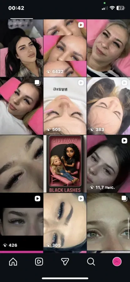 наращивание ресниц 3