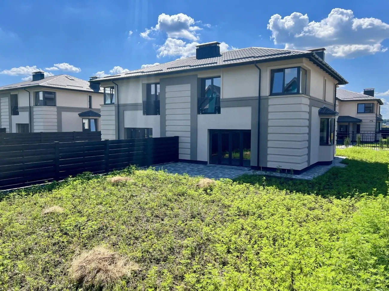 Дуплекс 160 м2, ГАЗ/КАНАЛІЗАЦІЯ в Котеджному містечку, Гатне 2