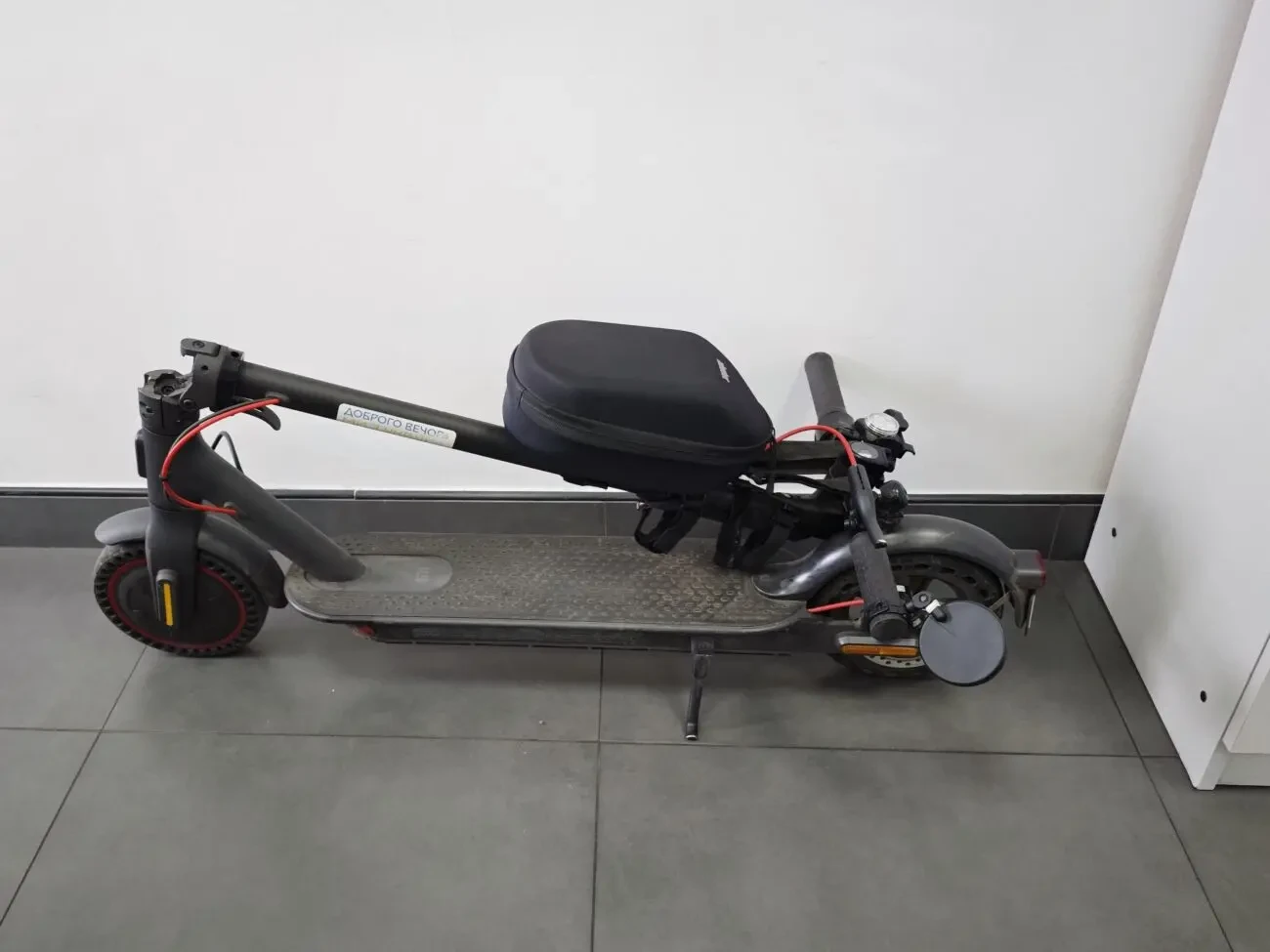 Продам електросамокат Mi Pro 2 Black з купою ніштяків у подарунок 6