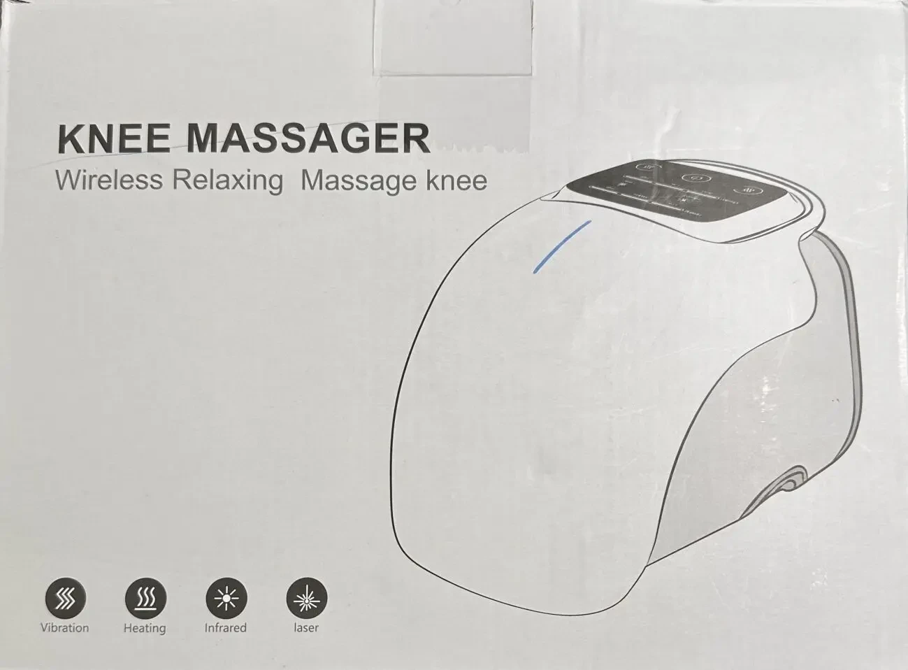 Масажер для колін ліктів з електричним підігрівом FitLife VS-203