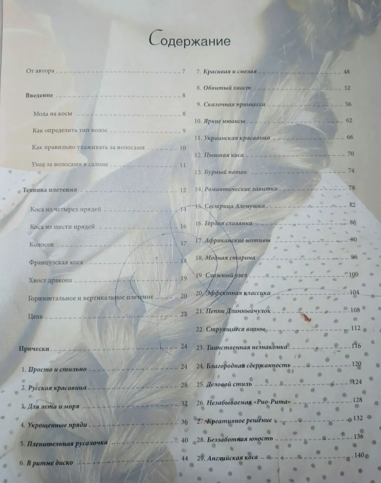 Книга косы и косички, фотографии, инструкции, на учебу, мусатова 4