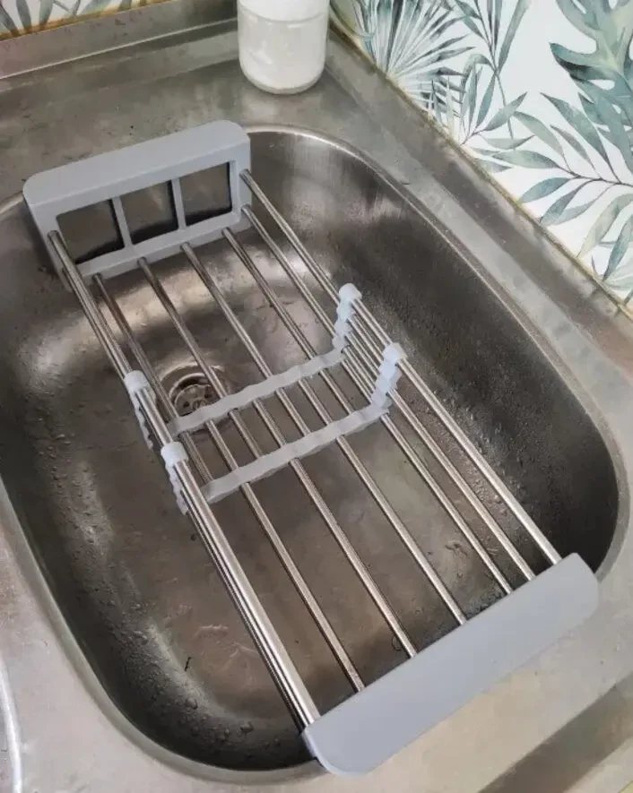 Полочка розкладна в раковину 3