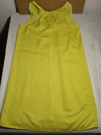 Сарафан желтый неон майка туника иксС с, девочке подростку, легкий