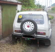 Кронштейн кріплення запасного колеса ВАЗ 2121 НИВА