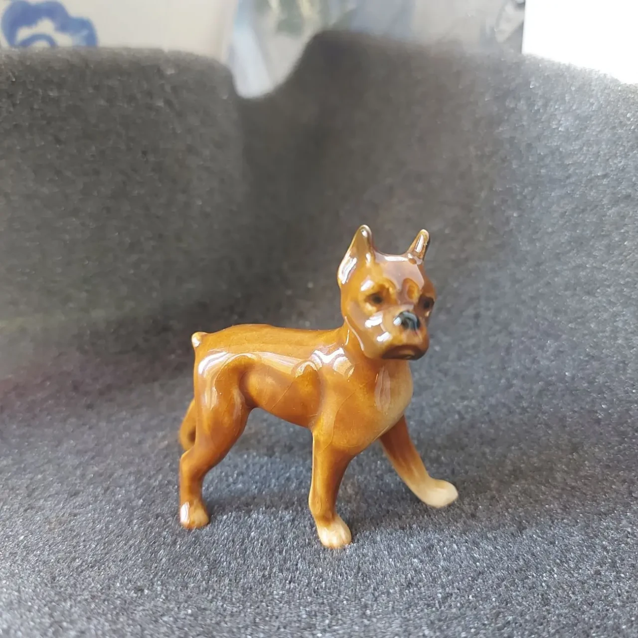 Статуэтка собака боксёр Goebel 4