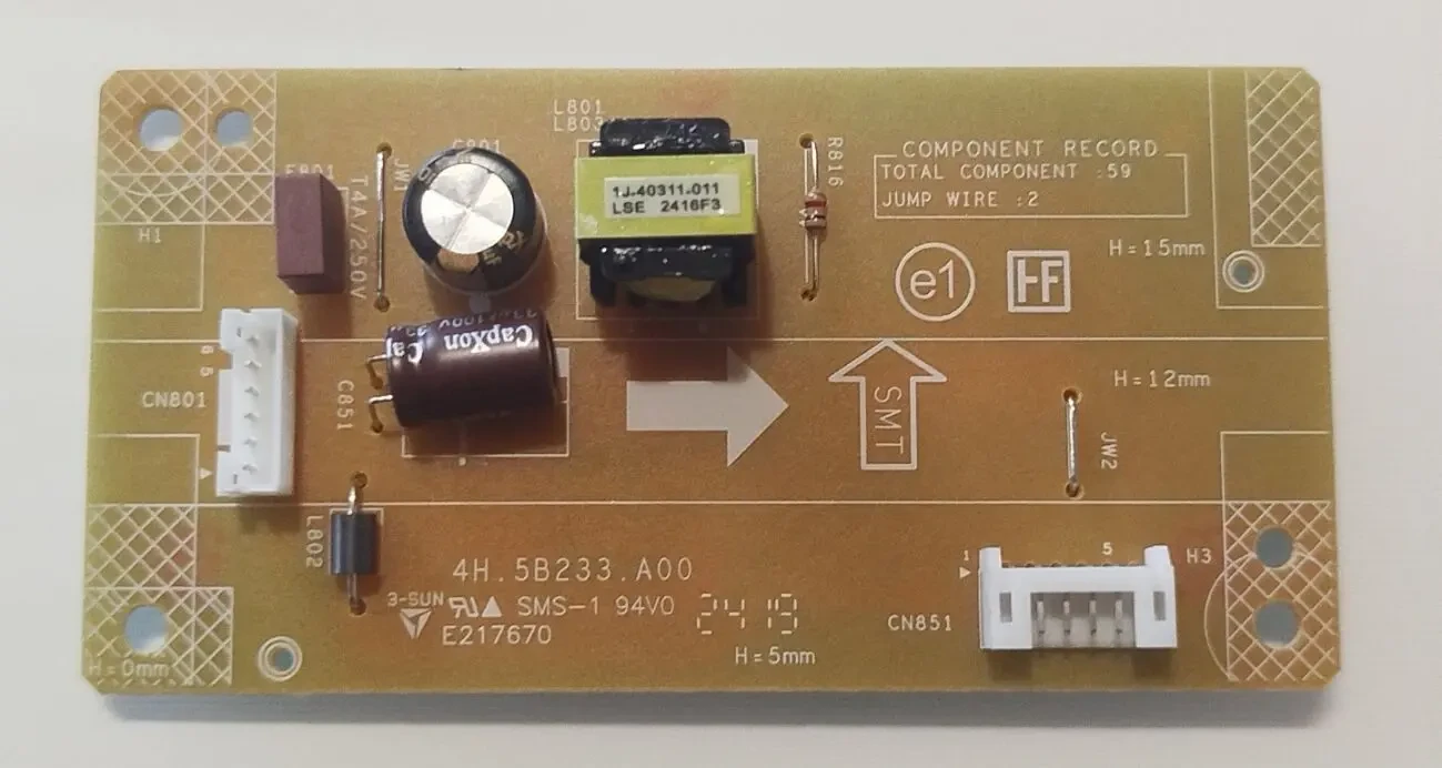плата LED драйвер 4H.5B233.A00 для монітора DELL S2722