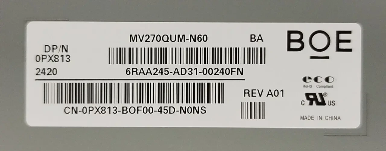 плата LED драйвер 4H.5B233.A00 для монітора DELL S2722 4