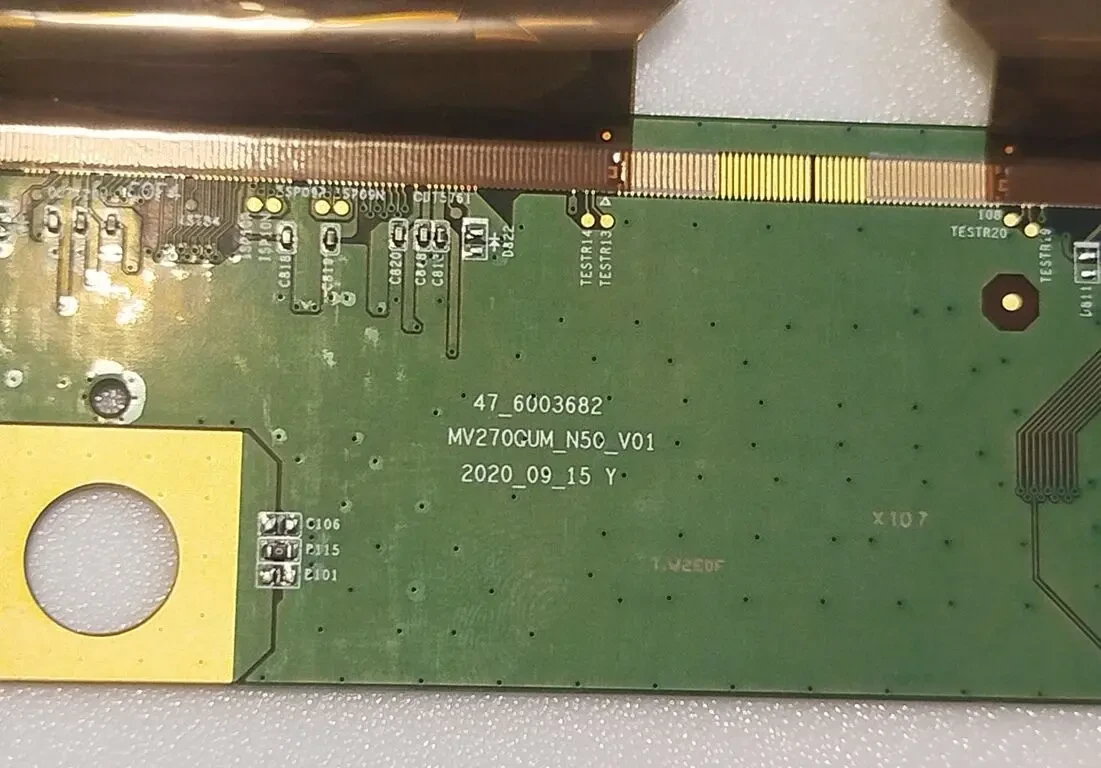 плата T-CON для монітора DELL S2722 2