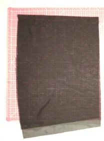 Ткань сетка стрейч черная 30на 60 см как повязка шарфик на голову