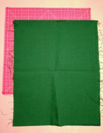 Ткань шерсть зеленая 30 на 150 см отрез на отделку вещей