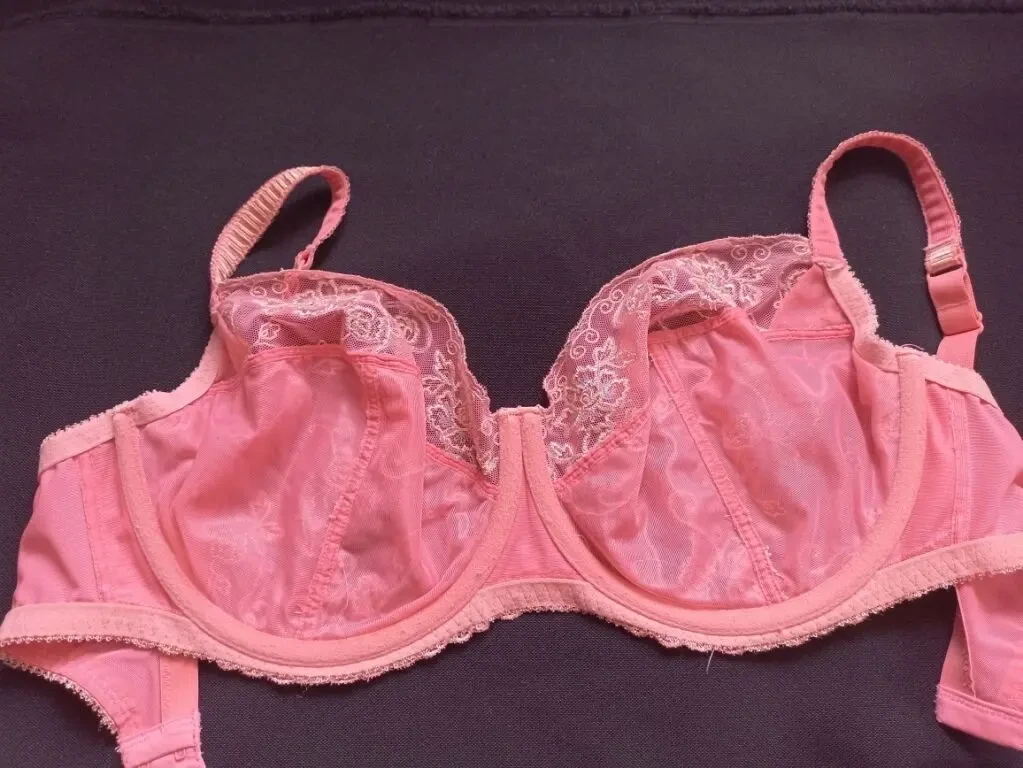George EUR 36F 80F Бюстгальтер мягкий косточка сеточка вышивка разноц 7