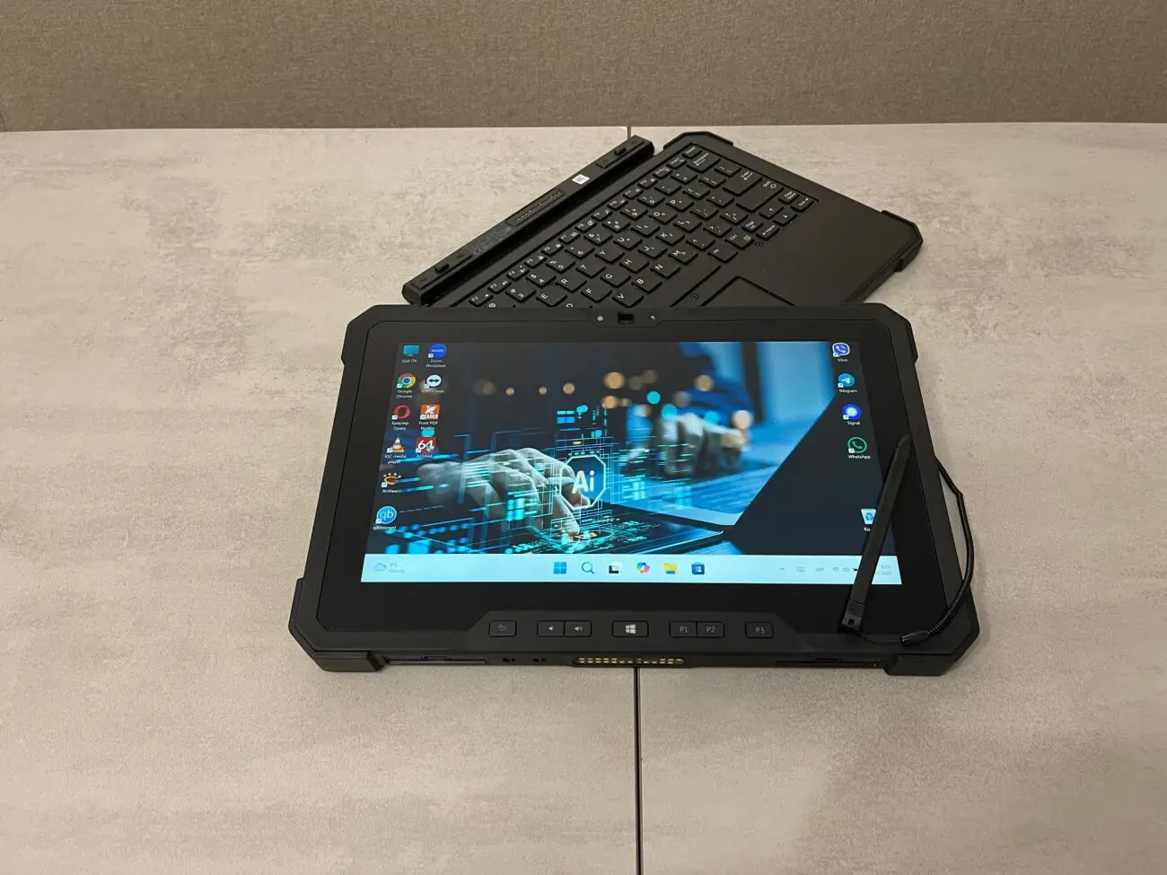Захищений планшет Dell 7212 Rugged, 11.6 FHD, i5-7300U, 8GB, 256GB