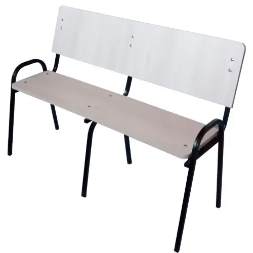 Банкетка коридорна зі спинкою