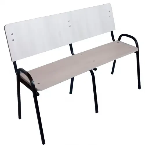 Банкетка для коридору зі спинкою для сидіння