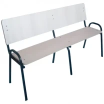 Коридорна банкетка зі спинкою