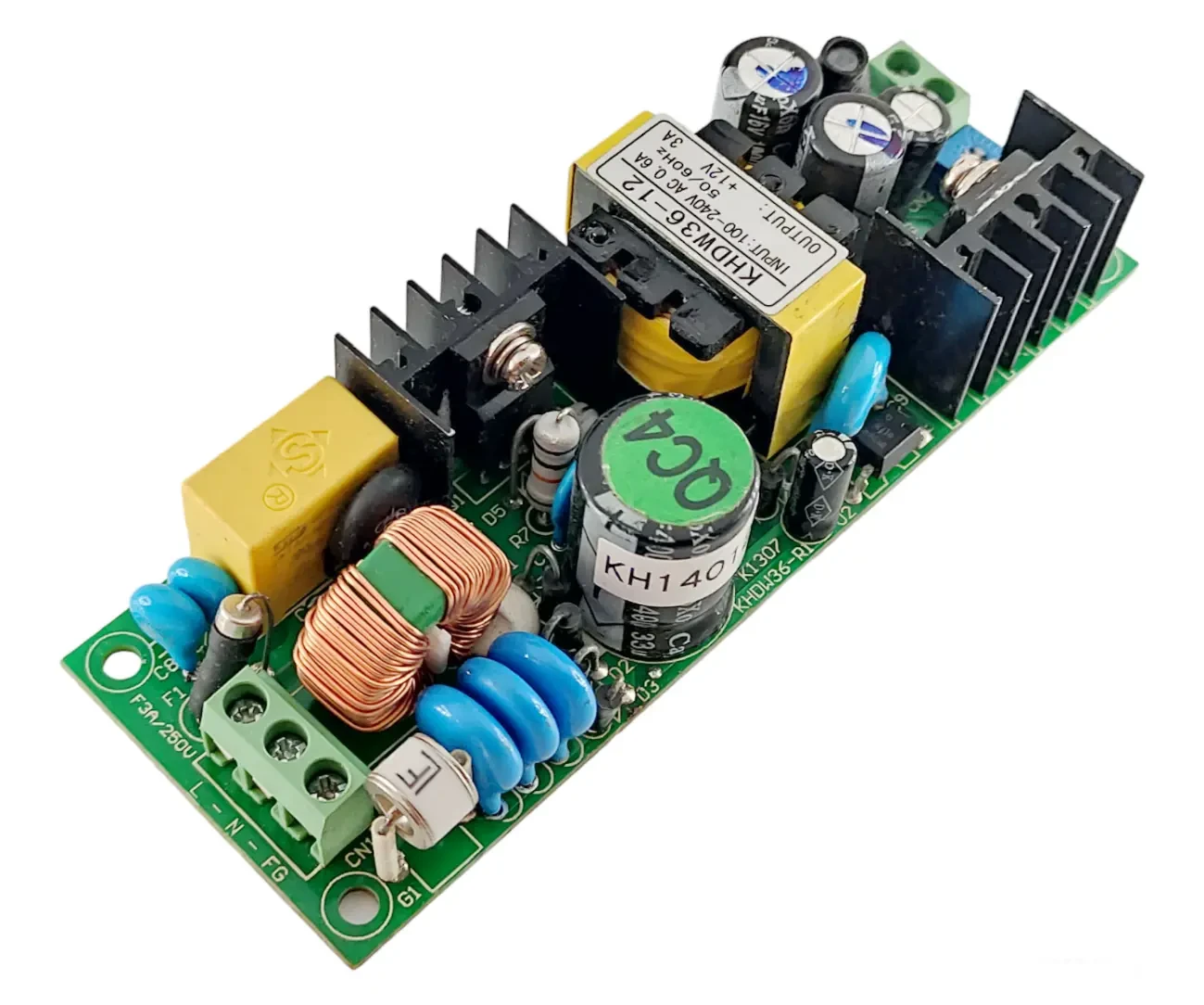 Блок живлення з грозозахистом KHDW36-12 12В 3А 36Вт AC-DC