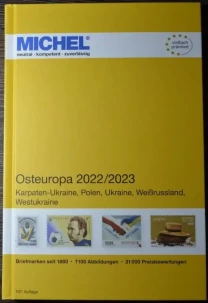 Каталог Michel 2023 Восточная Европа (Украина,Польша,Беларусь)