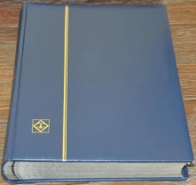 Кляссер Leuchtturm Синяя обложка Черный лист 32/64 А4