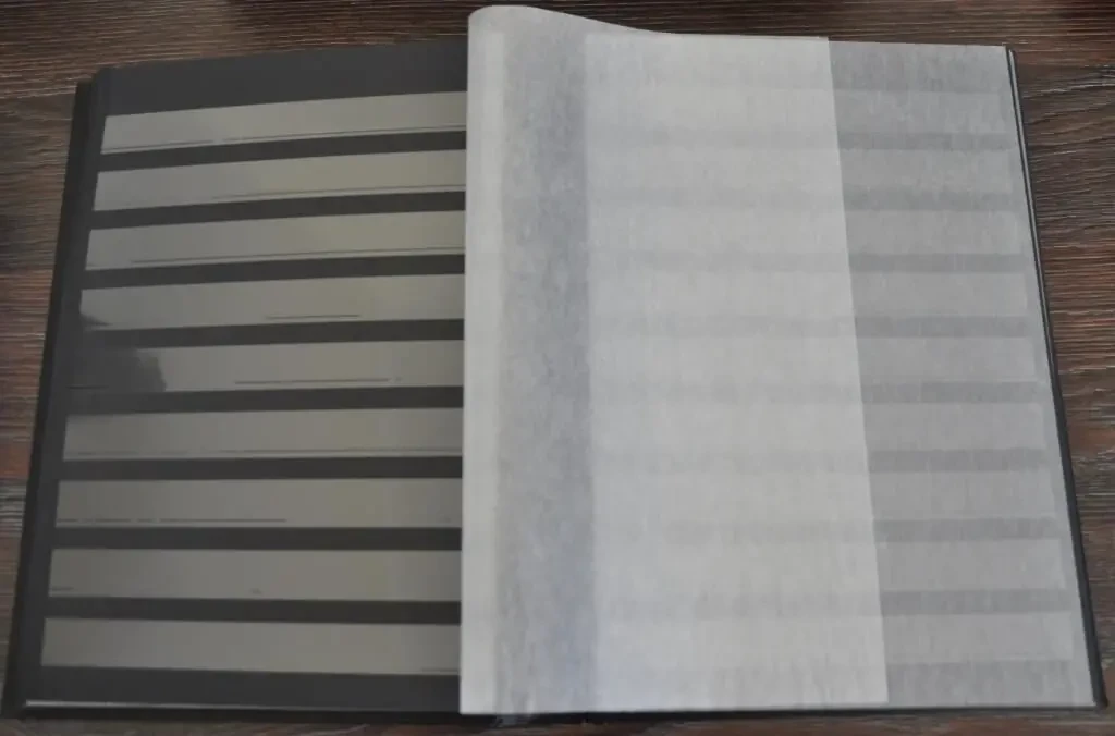 Кляссер Lindner 1169S Черная обложка Черный лист 30/60 А4 6