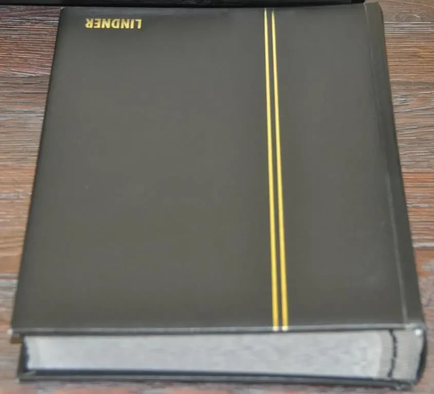 Кляссер Lindner 1169S Черная обложка Черный лист 30/60 А4 2