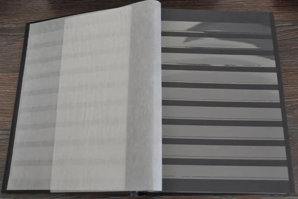 Кляссер Lindner 1169S Черная обложка Черный лист 30/60 А4 5