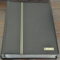 Кляссер Lindner 1169S Черная обложка Черный лист 30/60 А4