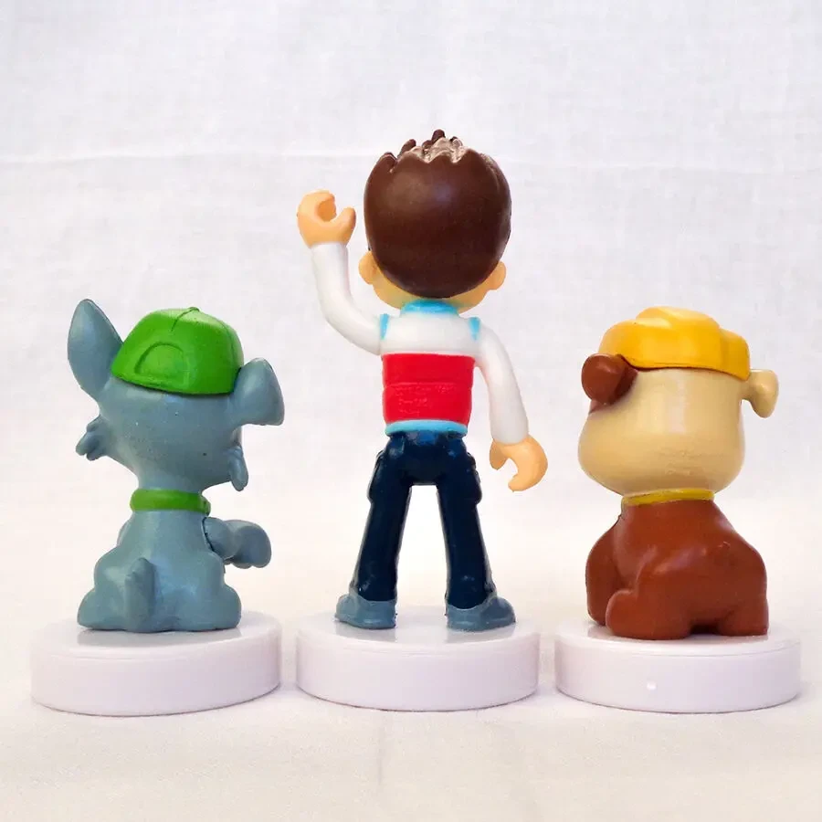 Paw Patrol 3 фигурки Щенячий Патруль игрушка детский штамп печать 2