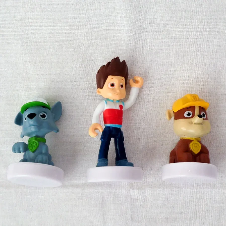 Paw Patrol 3 фигурки Щенячий Патруль игрушка детский штамп печать 4