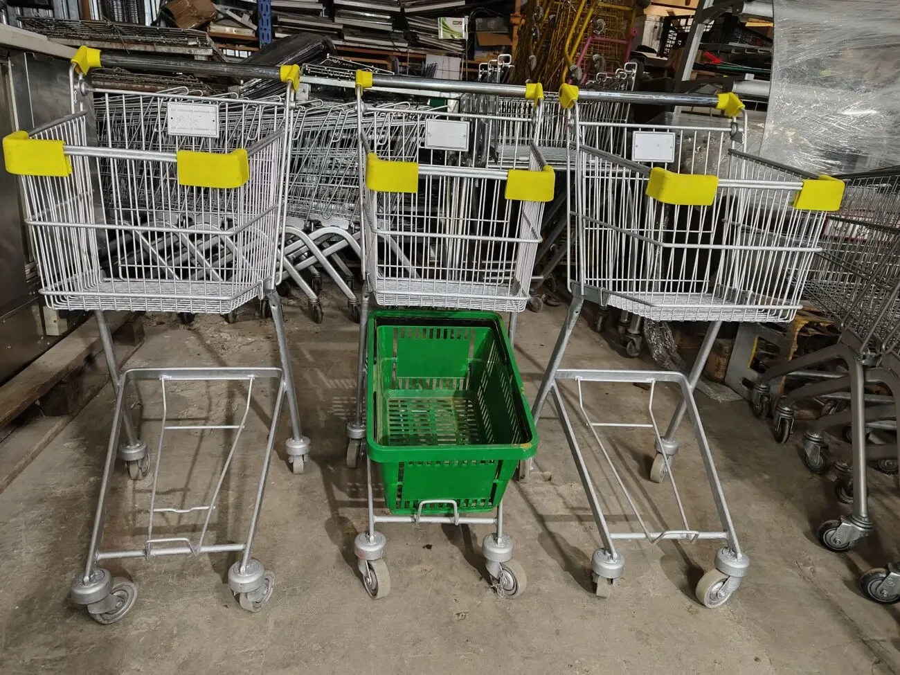Купівельні візки, візок для покупця, торгові візки під кошики 5