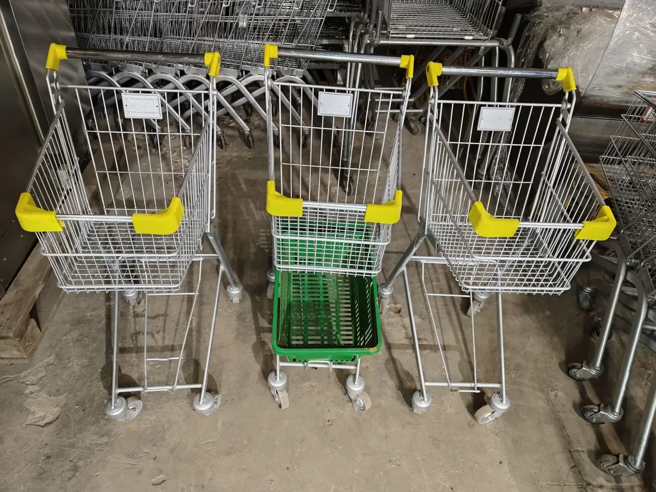 Купівельні візки, візок для покупця, торгові візки під кошики