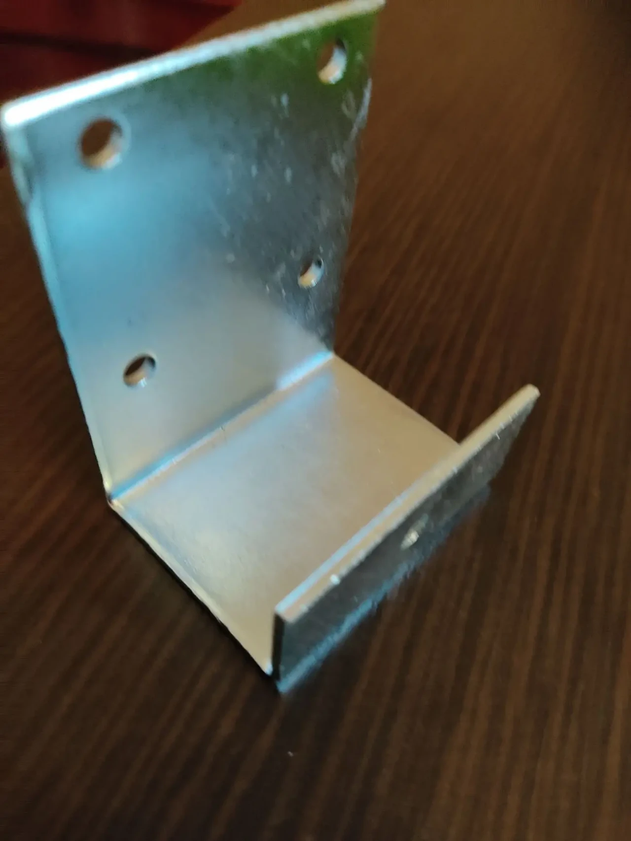 Куточок кріпильний  П образний  65х35х17х50х2 сталевий загиб