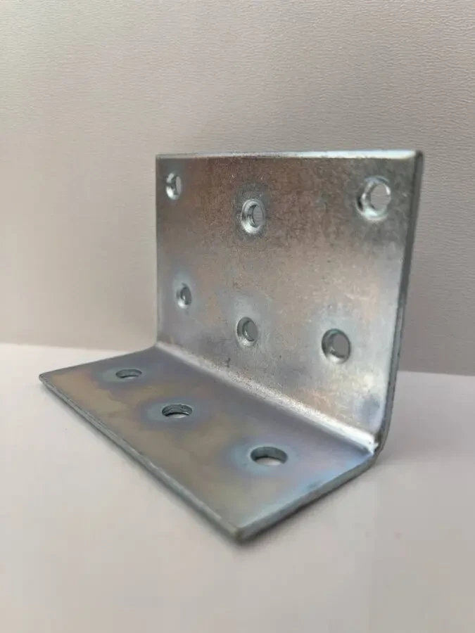 Куточок 35х55х75х2 кріпильний  монтажний широкий металевий 2