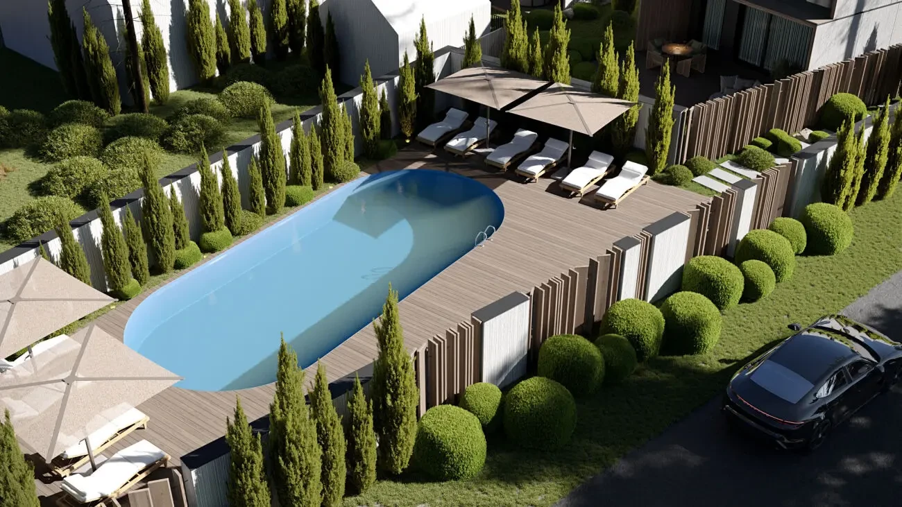 Котедж від Levada Pool Luxe home 9
