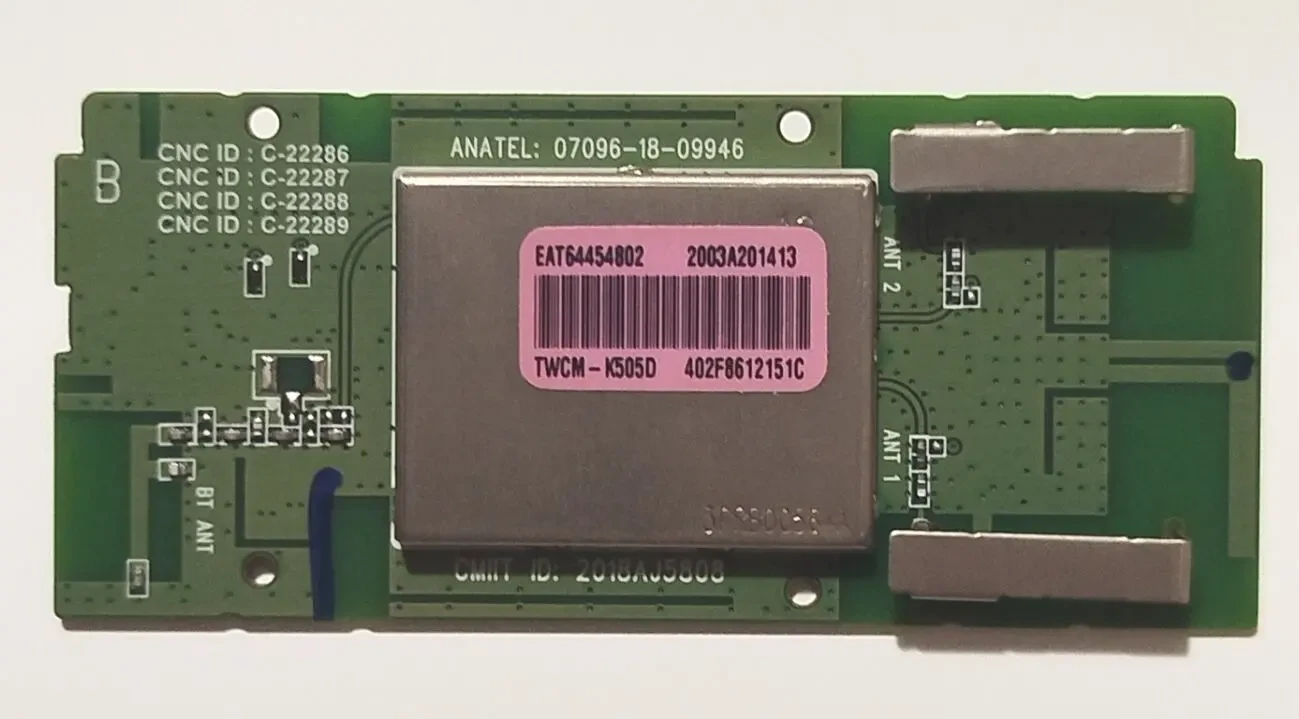 Wi-fi модуль LGSBWAC92 EAT64454802 для LG 49SM8200 49SM90007LA