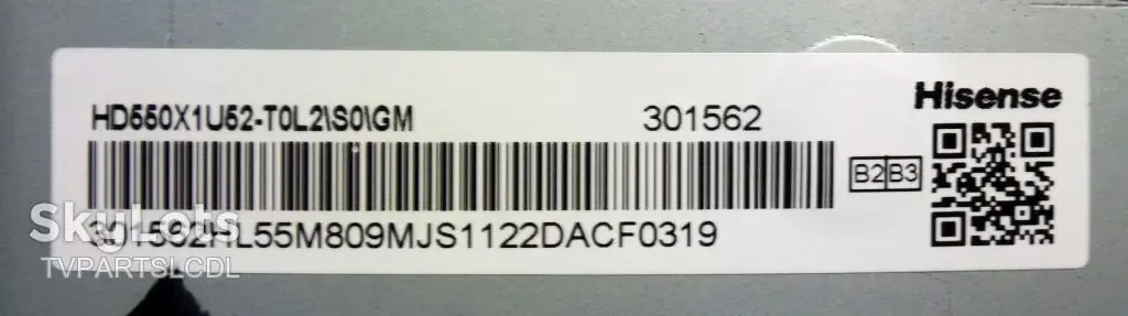 Оригінальна LED підсвітка для телевізора Hisense 55A7400 7