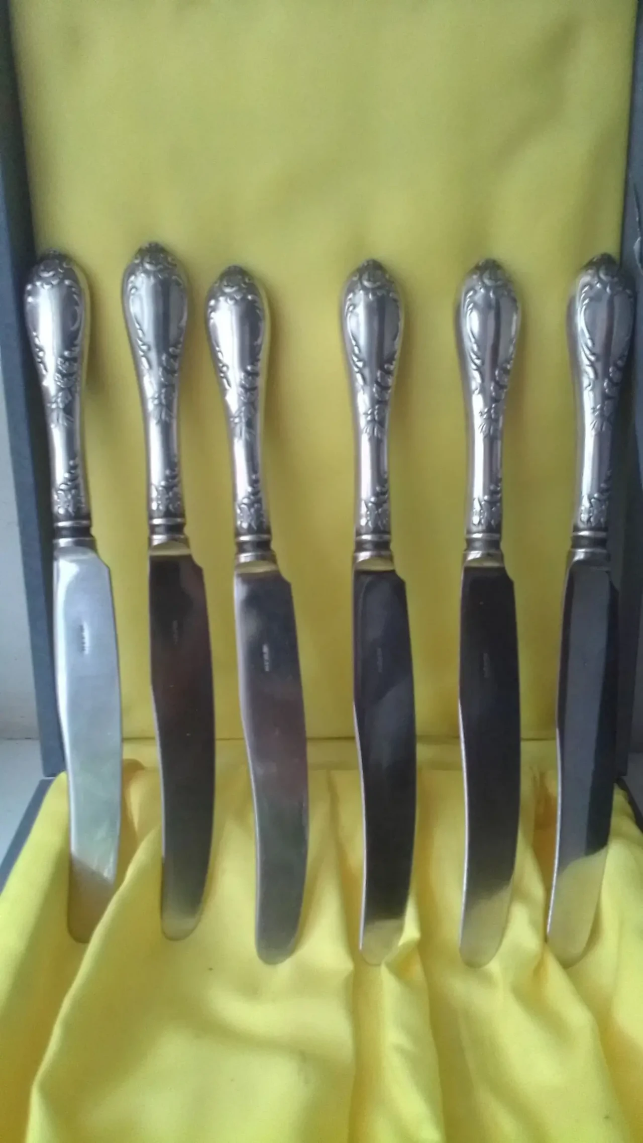 Мельхиоровые столовые приборы 5