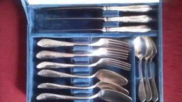 Набор мельхиоровый на 3 персоны