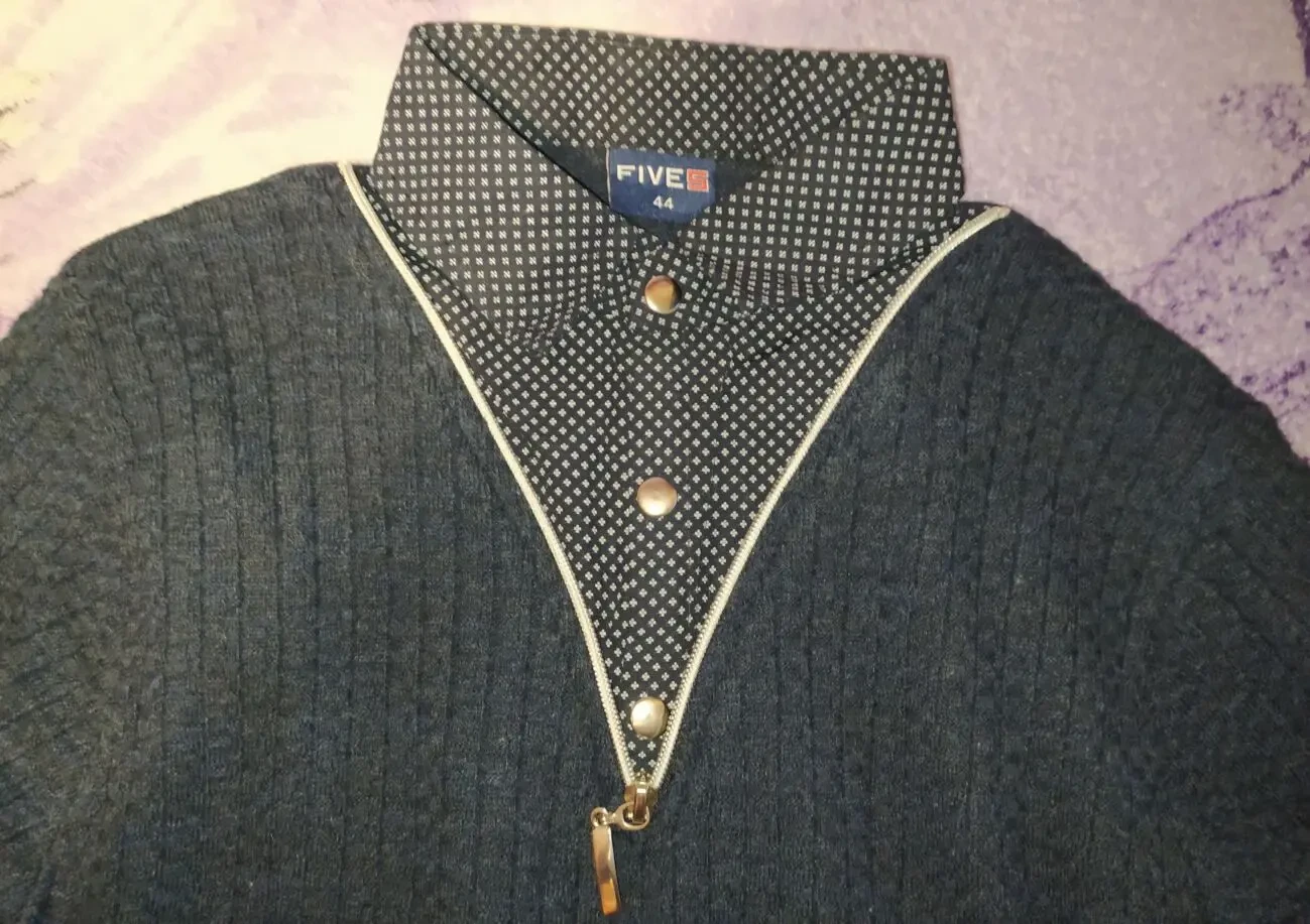 Чоловіча обманка на підлітка светр-сорочка 2