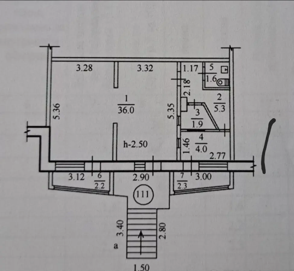 Продам помещение магазин на Победе 6. 54м2 8