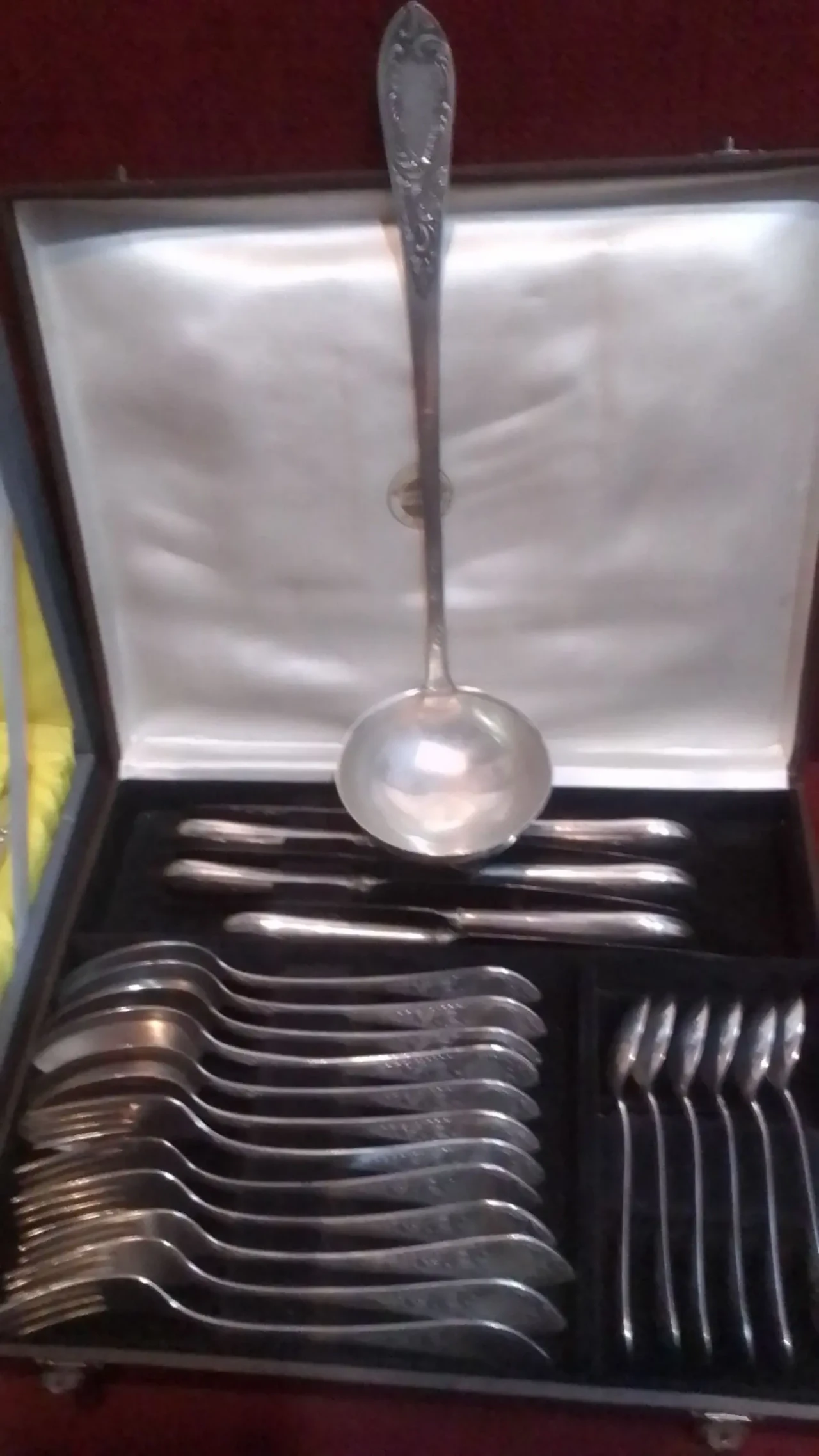 Столовый набор приборов мнц Фаберже.