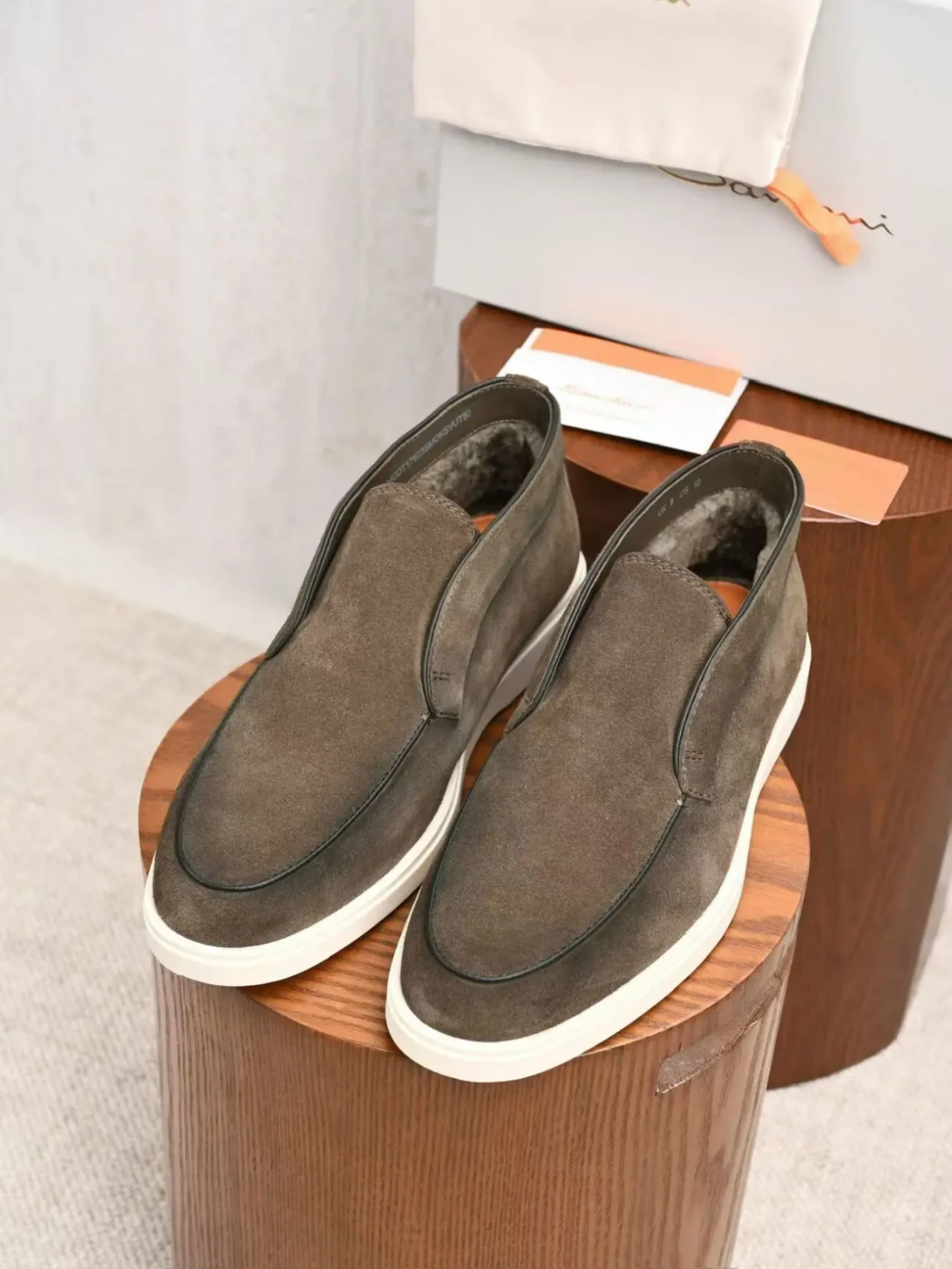 Чоловічі черевики Santoni зимові 39-46