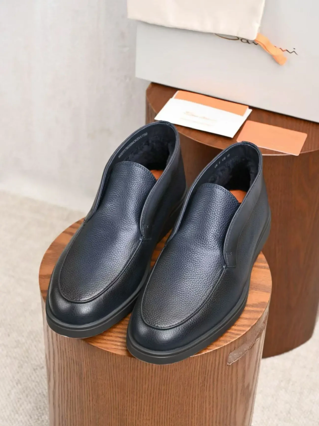 Чоловічі черевики Santoni зимові 39-46 8