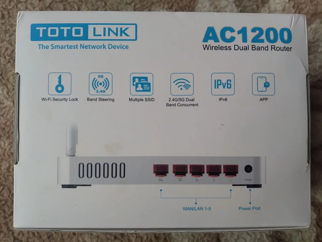 Роутер TotoLink A702R 7