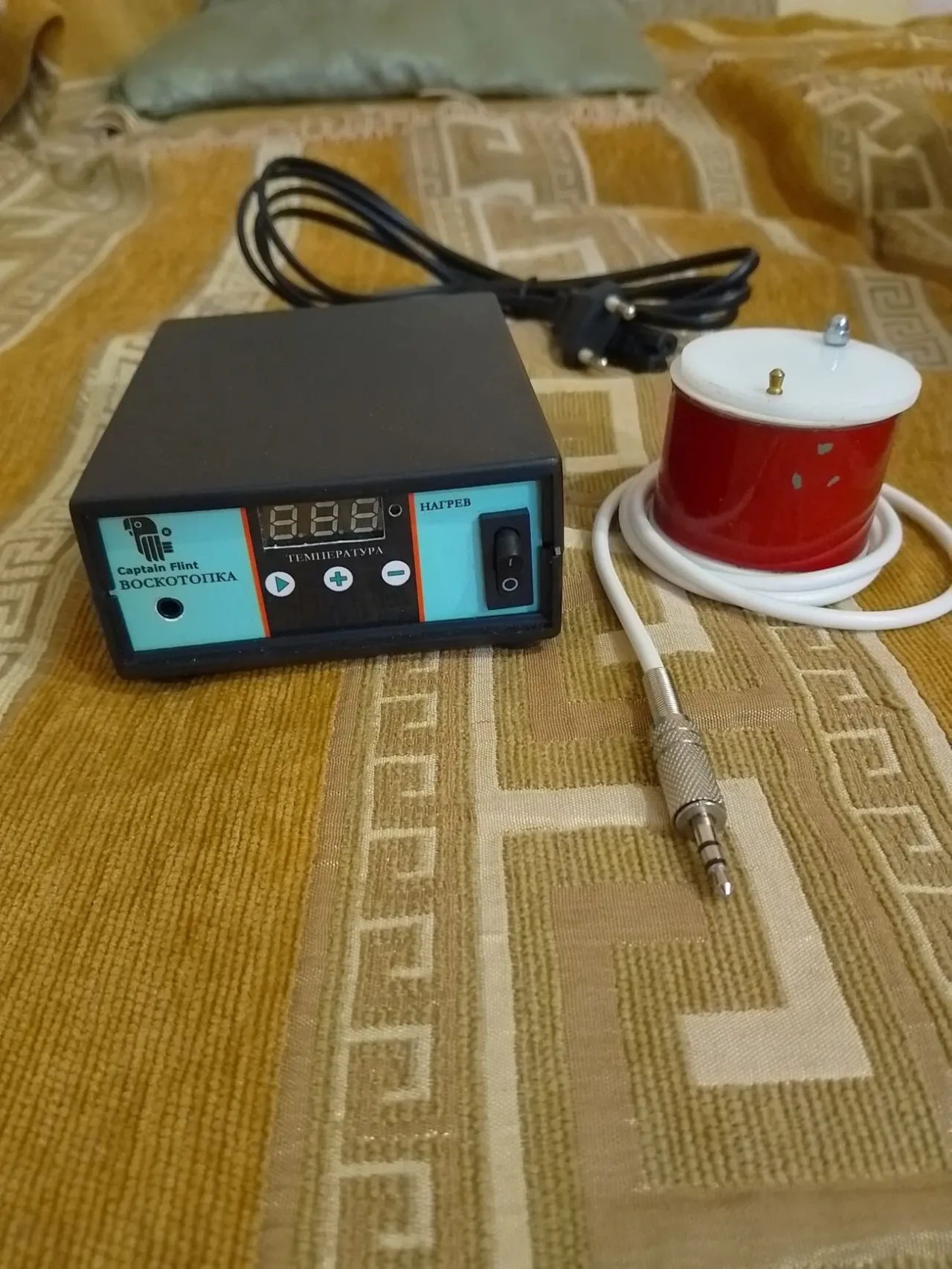 Новая воскотопка зуботехническая Captain Flint с ручкой