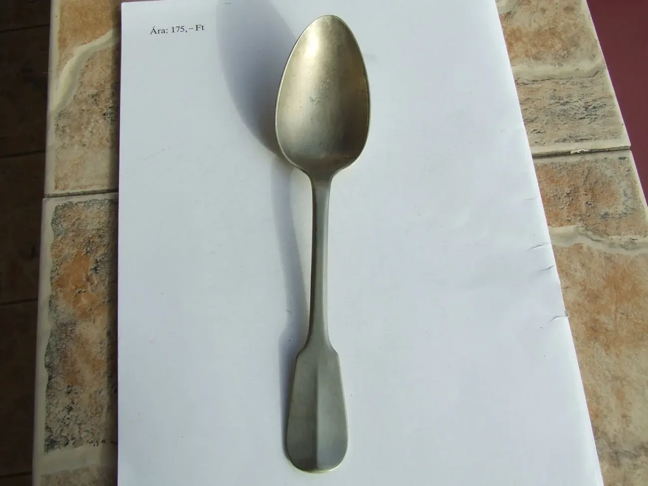 Ложка посріблення вага 72 гр. Германія ВСР роз.-21 см. 1920-40 рр..