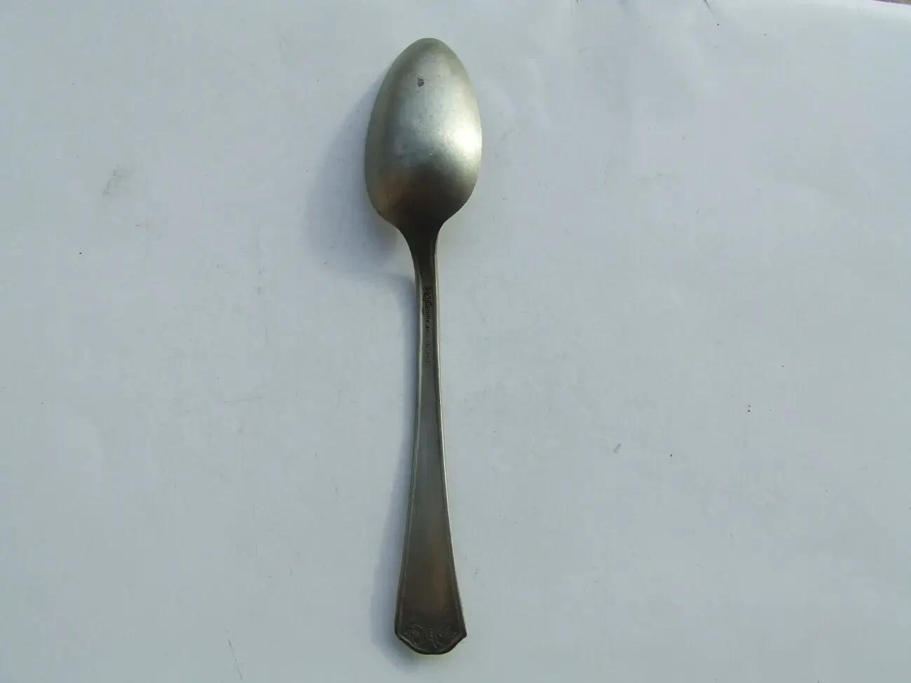 Ложки чайні- 2 шт. посріблення вага 42 гр. Германія роз.-15 см. 1920- 7