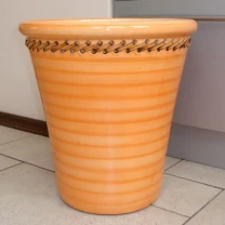 Deroma цветочный горшок напольный керамический вазон кашпо для цветов