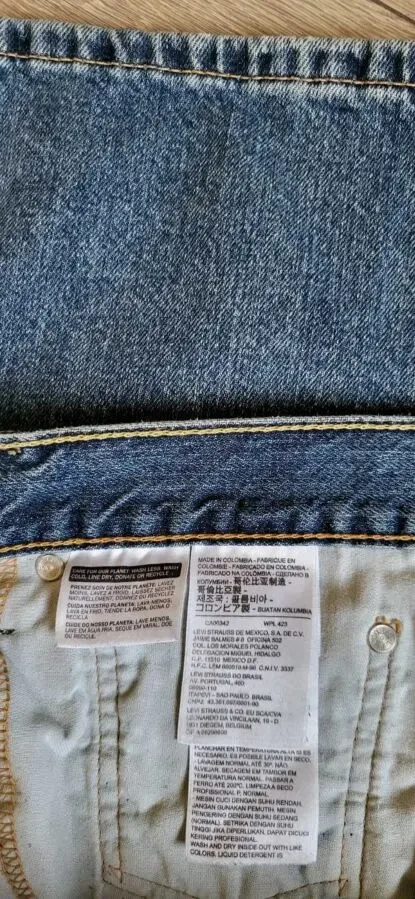 Джинси чоловічі Levis 2