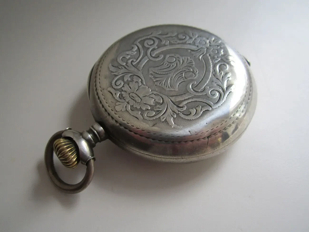 Часы карманные ВRENETS 84проба, серебро. Швейцария 10